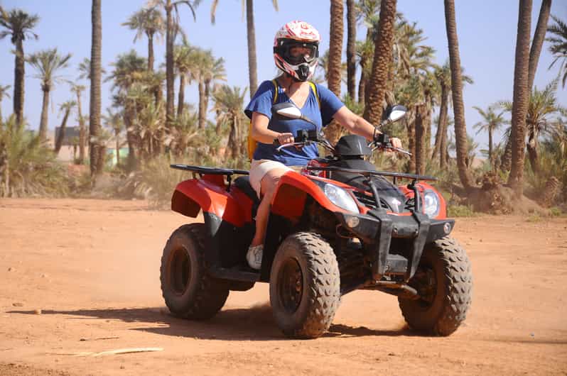 Marrakech : Excursion en quad dans la palmeraie - quad