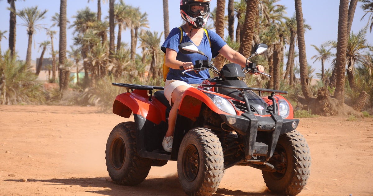 Marrakech Palm Grove Quad Bike Tour Getyourguide