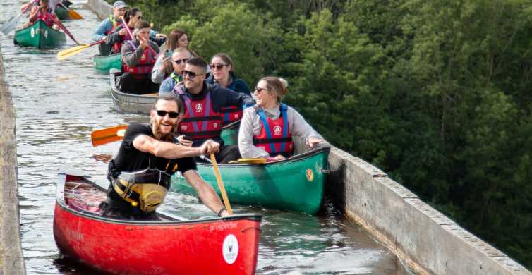 Llangollen: Ekskursija pa akveduktu kanoe laivās gida pavadībā