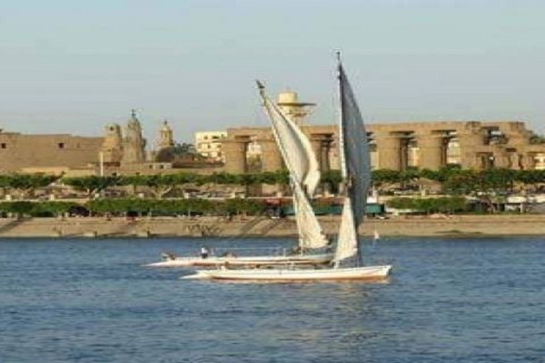 Luxor: westelijke oever, efdu privérondleiding, lunch, Felucca