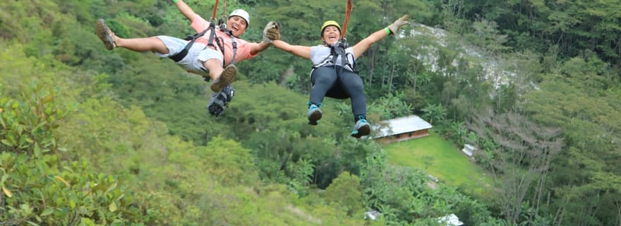 Santa Teresa : Circuit en tyrolienne près du Machu Picchu