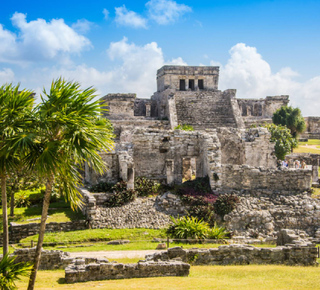 Tulum (Maya-Stätte): Stadtbesichtigung