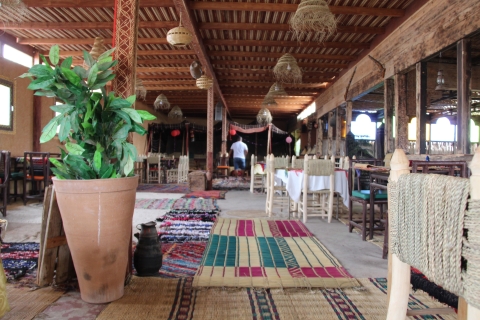 Von Agadir oder Taghazout aus: Kamelritt mit Tee und FlamingosVon Taghazout