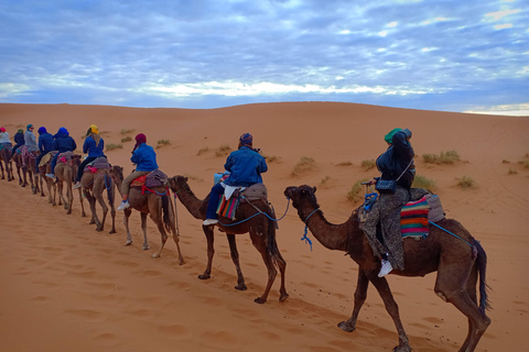 Da Marrakech: Escursione di 3 giorni a Fes attraverso il deserto di Merzouga