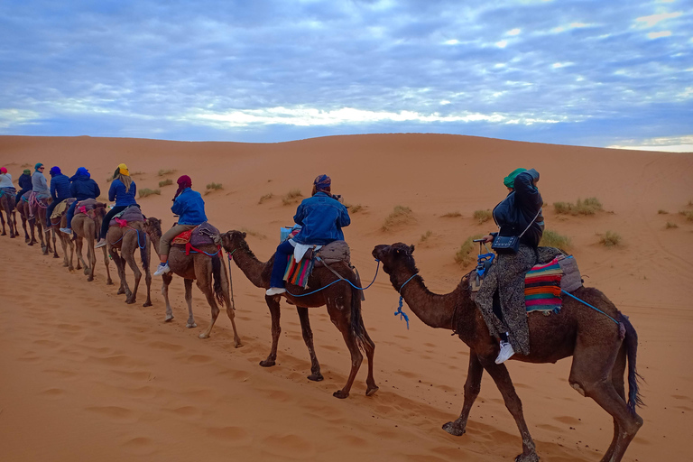 Da Marrakech: Escursione di 3 giorni a Fes attraverso il deserto di Merzouga