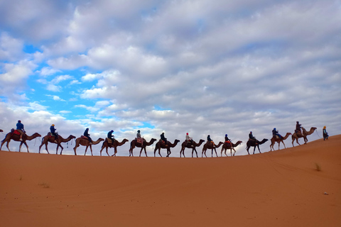 From Marrakech: 3-Day Trip to Fes via Merzouga Desert