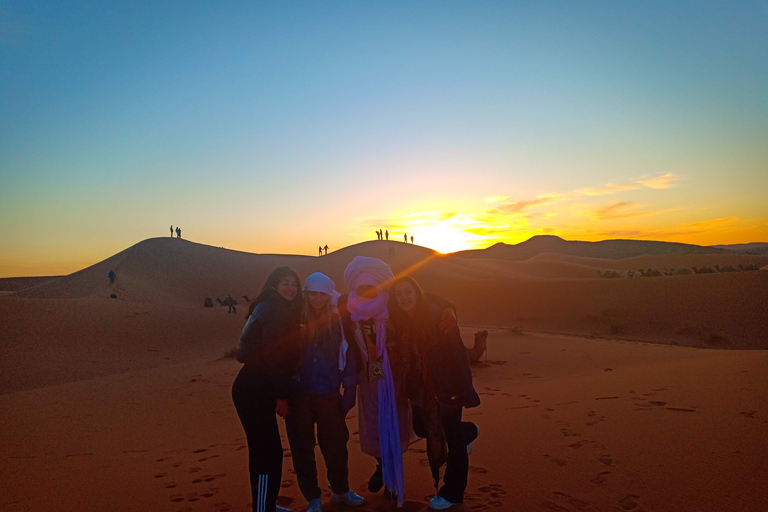 Da Marrakech: Escursione di 3 giorni a Fes attraverso il deserto di Merzouga