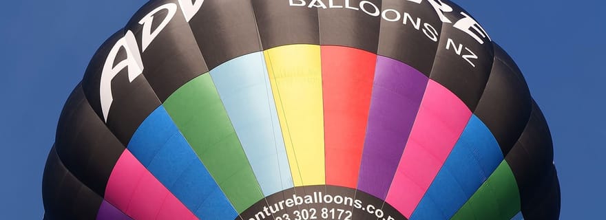 Wanaka : Vol panoramique en montgolfière