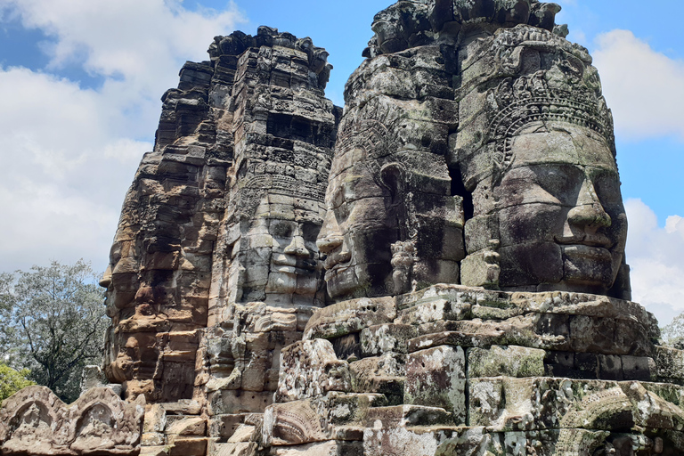 Angkor Sunrise, Taprohm and Angkor Thom.Classical Angkor Day Tour