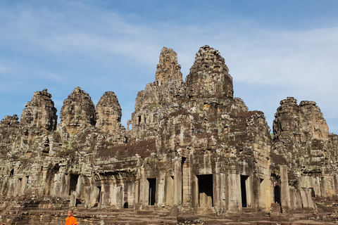 Angkor Sunrise, Taprohm and Angkor Thom.Classical Angkor Day Tour