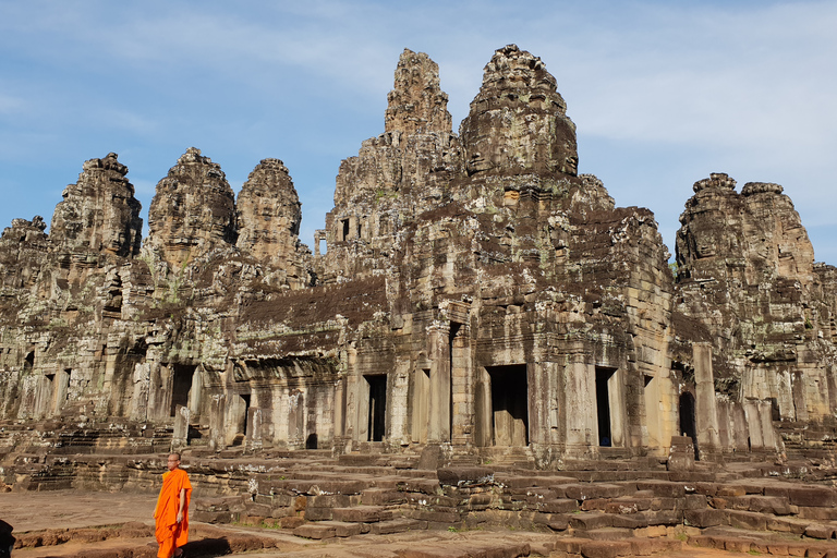 Angkor Sunrise, Taprohm and Angkor Thom.Classical Angkor Day Tour