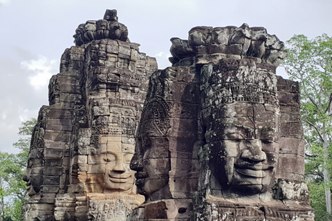 Angkor Sunrise, Taprohm and Angkor Thom.Classical Angkor Day Tour