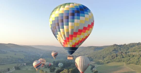 Exclusive Private Balloon Tour for 2 in Tuscany