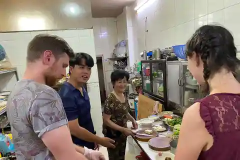 Ho Chi Minh: Clase de cocina local en casa de la tía