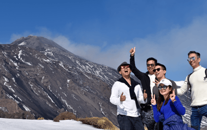 Etna's Hidden Gems - Trek Valle Bove & Lava Tunnel with Gear