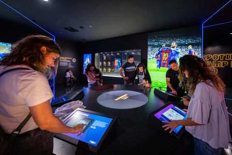 Barcelona: FC Barcelona Museum "Barça Immersive Tour" Ticket Barça Immersive Tour Total Experience