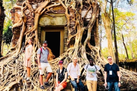 Ab Siem Reap: Koh Ker & Beng Mealea Tempel TourTransfer im geteilten Luxus-Minivan