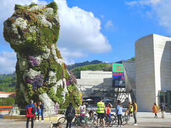 Bilbao : Visite guidée à vélo des points forts de la ville