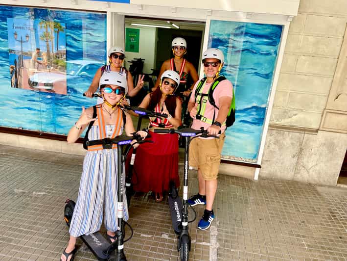 Palma Visite guidée de la ville en scooter électrique (1,5 h