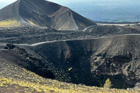 Etna Excursion Morning or Sunset and Visit Lava Flow Cave Standard Option