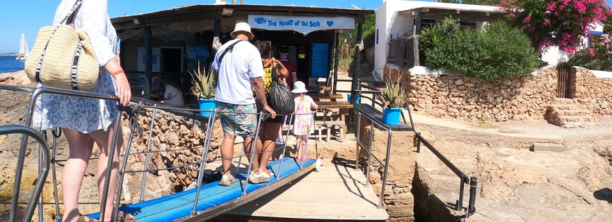 Ibiza : excursion en bateau aux îles Margaritas et billet pour l'aquarium