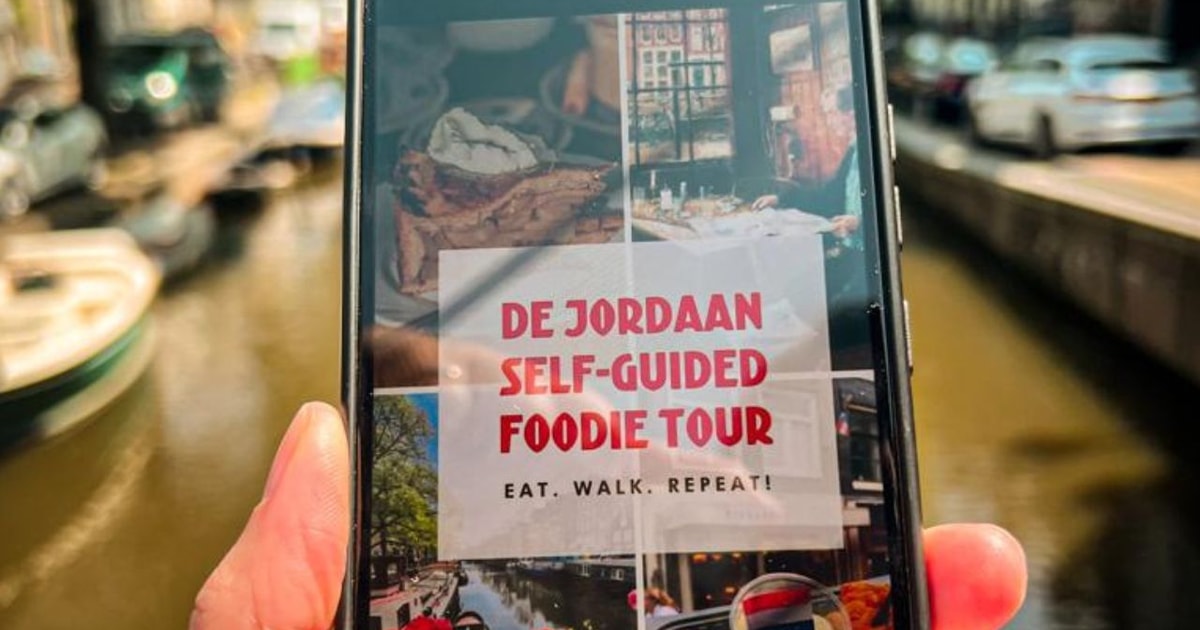 Amsterdam SelfGuided Food Tour in De Jordaan Neighbourhood GetYourGuide