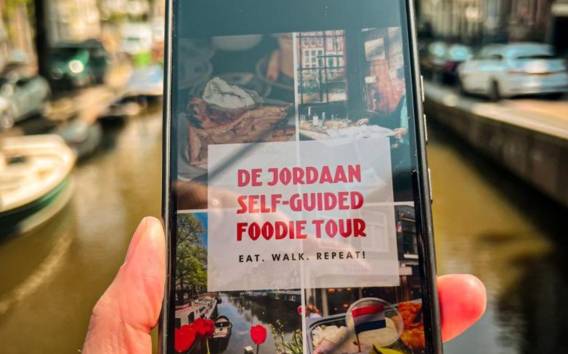 Amsterdam: Selbstgeführte Food Tour im Viertel De Jordaan