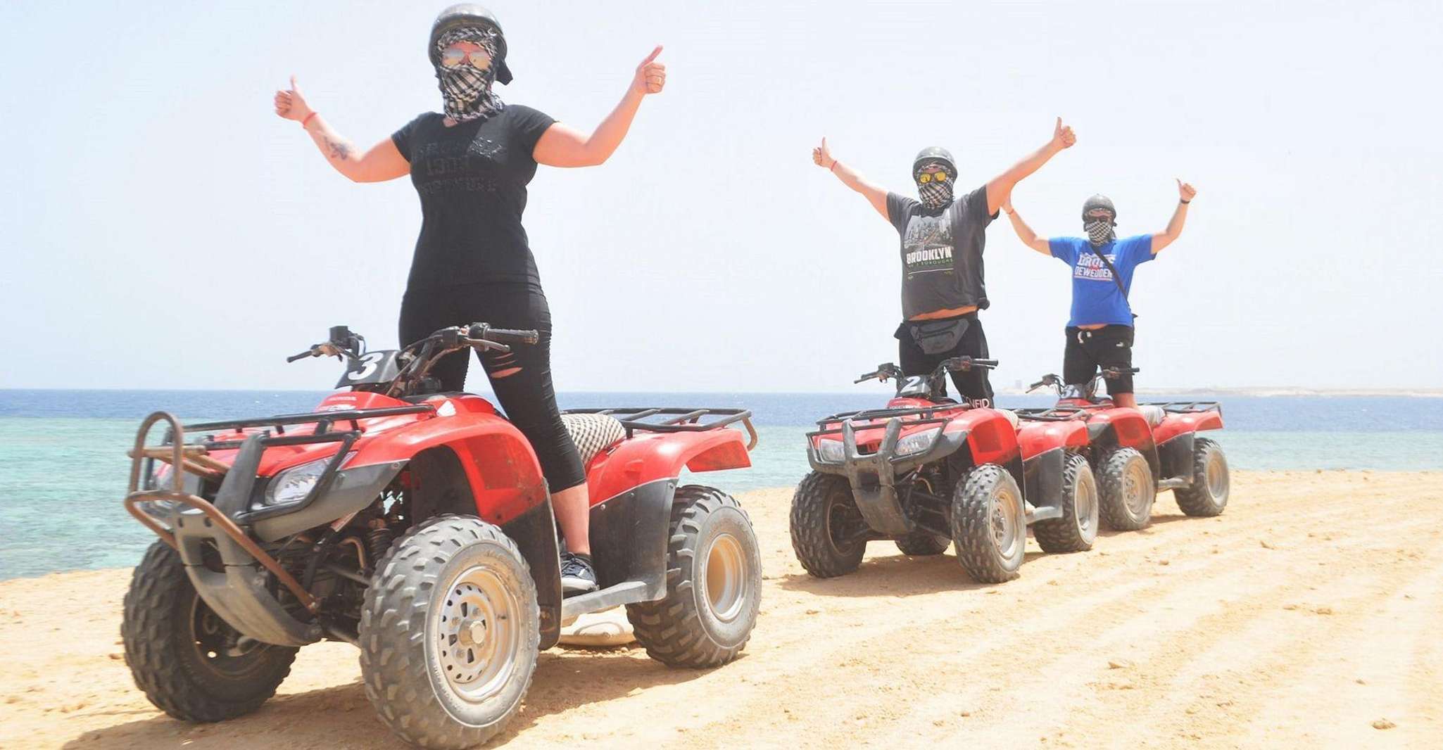 Von El Gouna, Quad-Tour entlang des Meeres und der Berge - Hizvo
