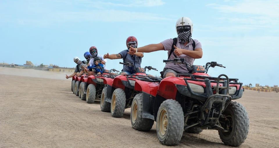 Von El Gouna, Quad-Tour entlang des Meeres und der Berge - Hizvo