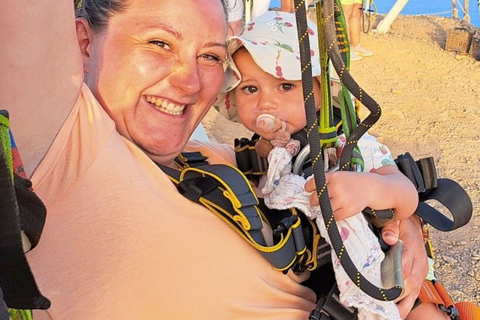 Expérience de zipline sur l'île de Sal