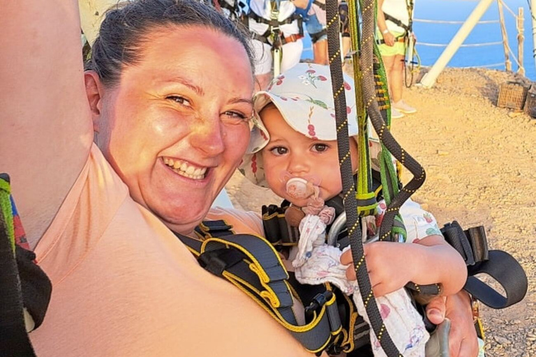 Expérience de zipline sur l'île de Sal