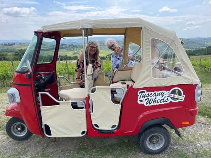 San Gimignano: Private Chianti Hills Tuk-Tuk Tour