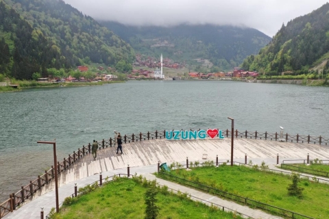 Trabzon : Excursion en groupe à Uzungöl et découverte de la nature et du théVisite guidée en anglais ou en arabe