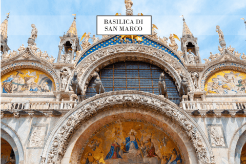 Veneza: Visita à Basílica de São Marcos e Galeria de História de VenezaTour particular - Salões principais da Basílica de São Marcos