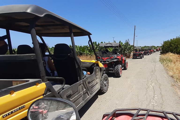 Paphos : Excursion en buggy à Akamas et aux chutes d&#039;Adonis5 heures de Buggy Tour Akamas incl et chutes d&#039;Adonis