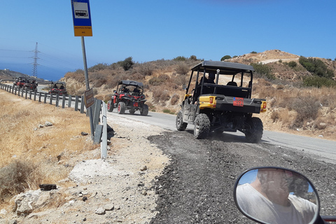 Paphos : Excursion en buggy à Akamas et aux chutes d&#039;Adonis5 heures de Buggy Tour Akamas incl et chutes d&#039;Adonis