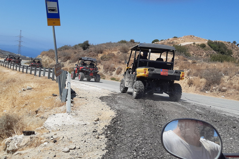 Paphos : Excursion en buggy à Akamas et aux chutes d&#039;Adonis5 heures de Buggy Tour Akamas incl et chutes d&#039;Adonis