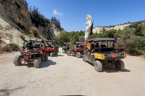 Paphos : Excursion en buggy à Akamas et aux chutes d&#039;Adonis5 heures de Buggy Tour Akamas incl et chutes d&#039;Adonis