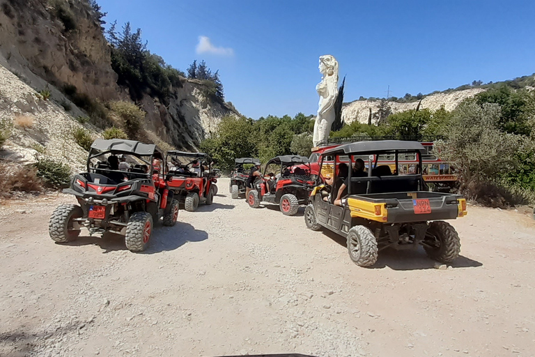 Paphos : Excursion en buggy à Akamas et aux chutes d&#039;Adonis5 heures de Buggy Tour Akamas incl et chutes d&#039;Adonis