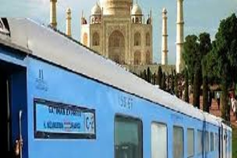 Taj Mahal i Agra Fort Gatimaan ExpressFort Taj Mahal Agra i Baby Taj przez Gatimaan Express