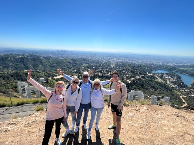 Hollywood Sign : randonnée jusqu&#039;à l&#039;enseigne avec un guide français