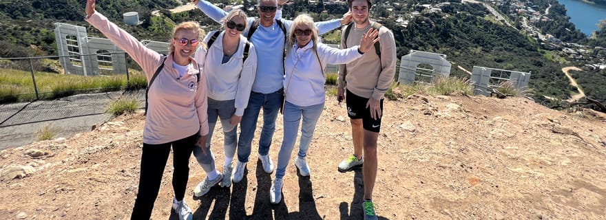 Hollywood Sign : randonnée jusqu'à l'enseigne avec un guide français