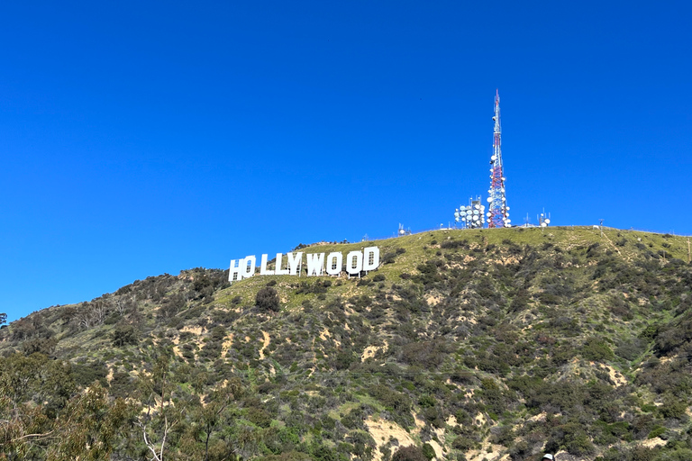 Hollywood Sign: escursione al segno con una guida turistica franceseHollywood Sign : Escursione a piedi al Sign con una guida francese