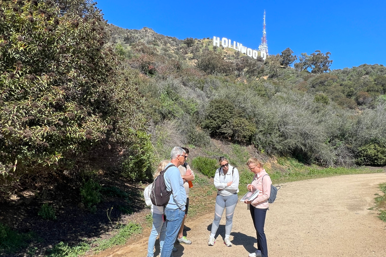 Hollywood Sign: escursione al segno con una guida turistica franceseHollywood Sign : Escursione a piedi al Sign con una guida francese