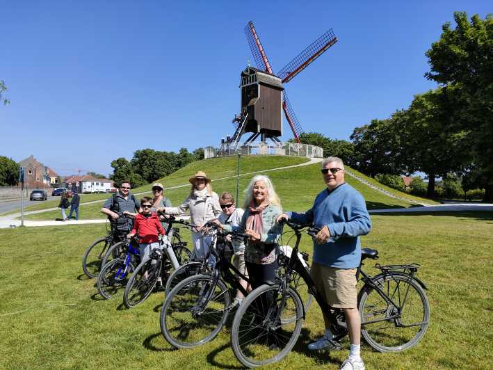 Brujas: tour en bicicleta por el casco antiguo y el barrio de Santa Anna