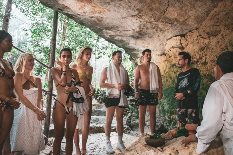 Découverte des cenotes : Visite des 3 cénotes et cérémonie maya