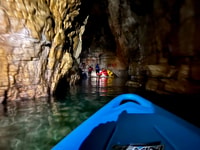 Pula, Blue Cave Kayak Tour con nuoto e snorkeling - Hizvo