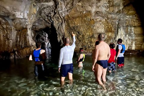 Pola: tour in kayak della grotta blu con nuoto e snorkeling