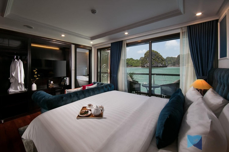 3-daagse Ha Long - Lan Ha Bay 5-sterrencruise en privébalkon