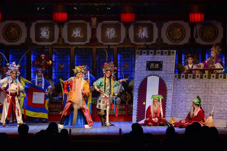 Chengdu: Sichuan Opera Shu Feng Yan Yun Kvällsföreställning BiljettVIP-platser